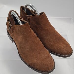 Clarks Collections Cafe Suede Ankle Boots US Size 8.5